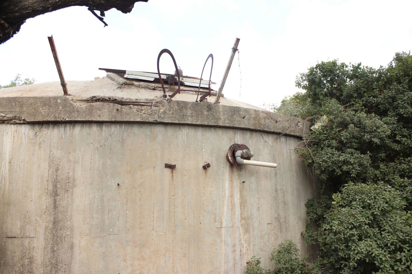 במושב החרדי מרוצים: המפגע המסוכן נאטם