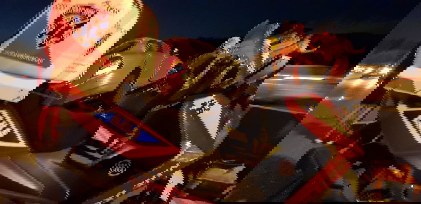 בדרך לגוטניק: תאונה קשה הסתיימה בנס