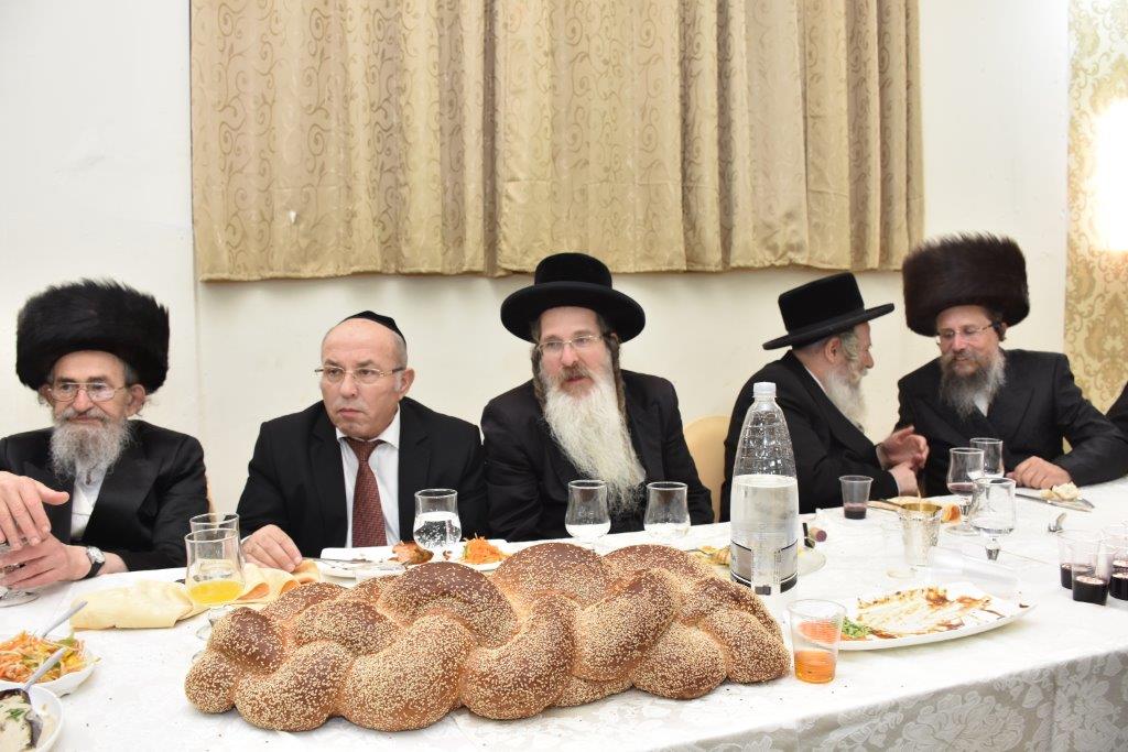 שלמה קוסטליץ חיתן, אדמו"רים ורבנים השתתפו