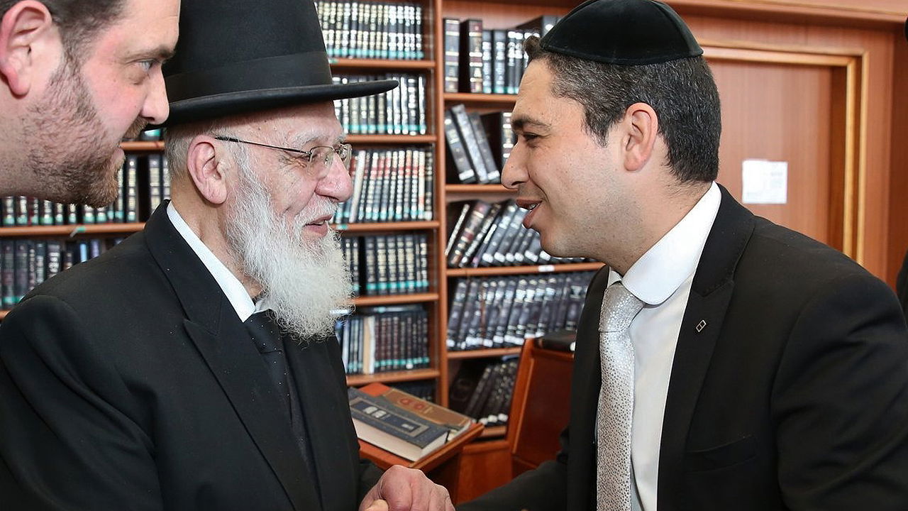 בועז ביטון עם נשיא המועצת