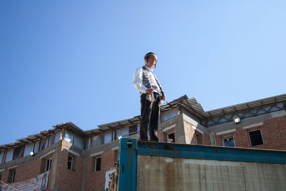 ילד באומן - אילוסטרציה