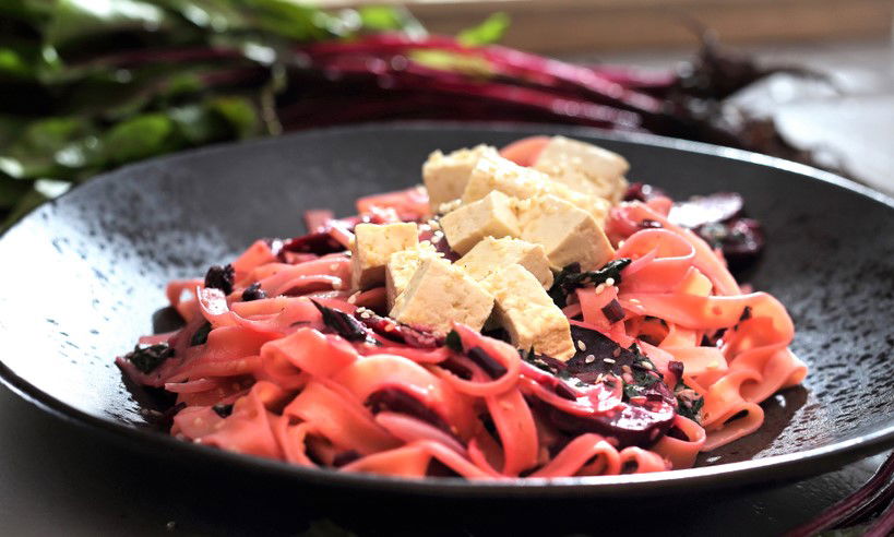 ס'באשערט. פסטה ברוטב יין אדום