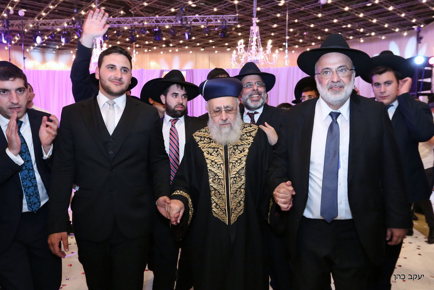 הנגיד ר' אייל משיח חיתן, כולם התייצבו. צפו