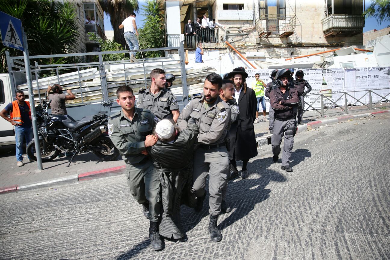 עימותים בירושלים: בית הכנסת של הקיצונים נהרס