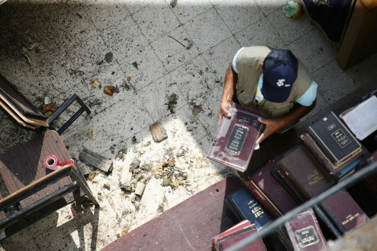 עימותים בירושלים: בית הכנסת של הקיצונים נהרס