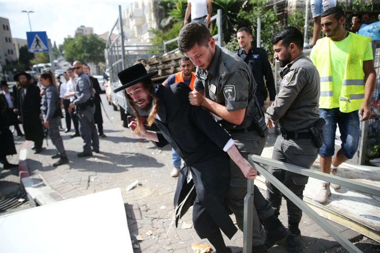 עימותים בירושלים: בית הכנסת של הקיצונים נהרס