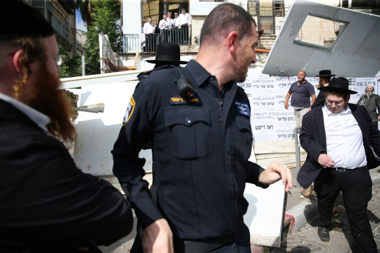 עימותים בירושלים: בית הכנסת של הקיצונים נהרס