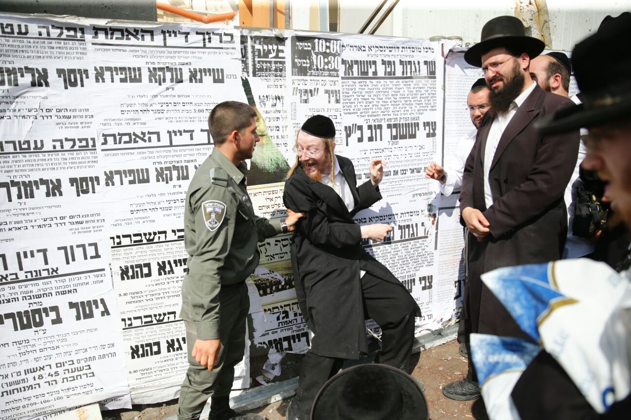 עימותים בירושלים: בית הכנסת של הקיצונים נהרס