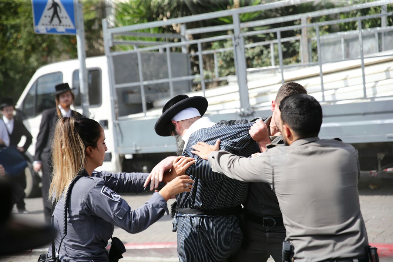 עימותים בירושלים: בית הכנסת של הקיצונים נהרס