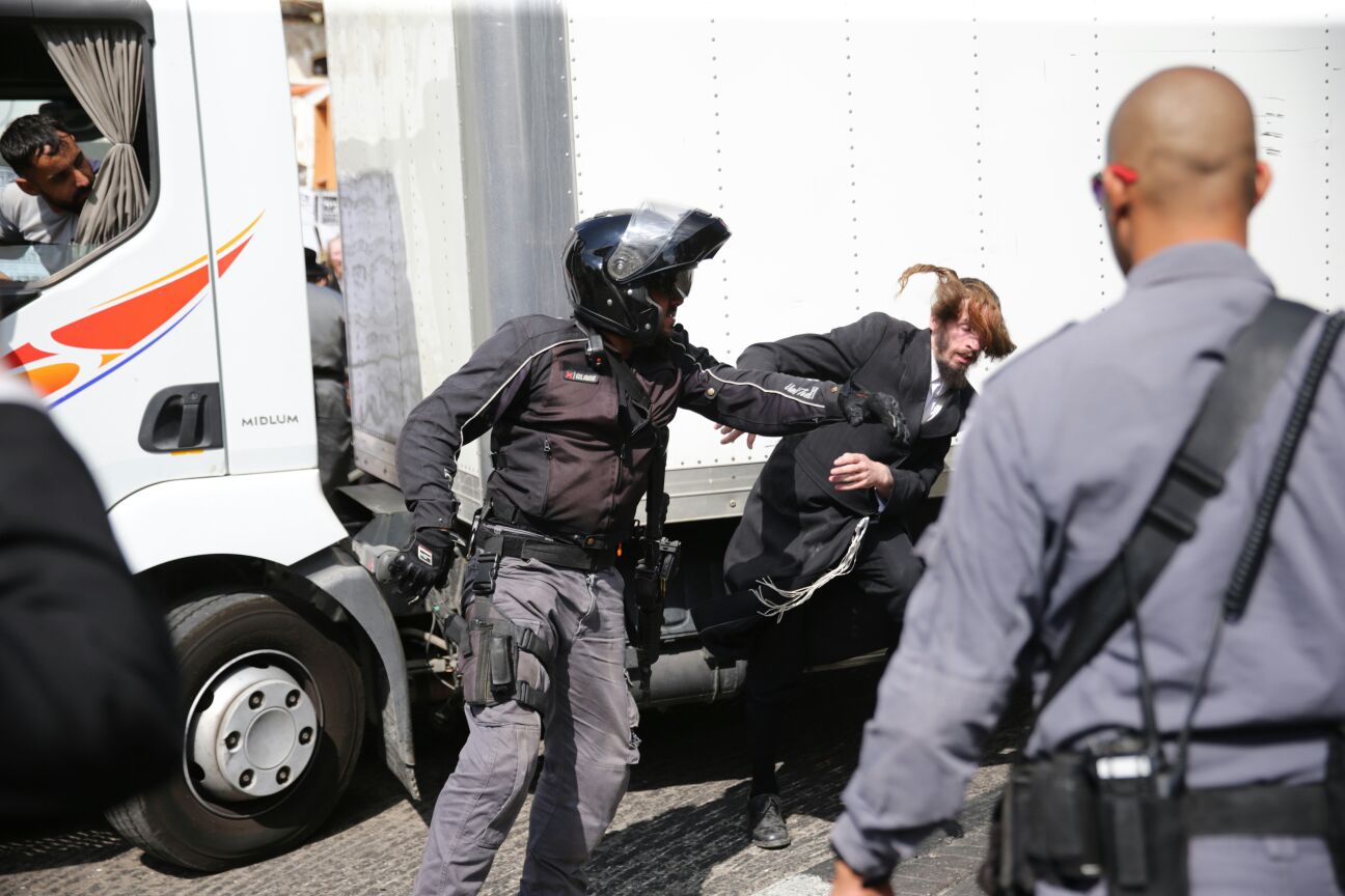 עימותים בירושלים: בית הכנסת של הקיצונים נהרס