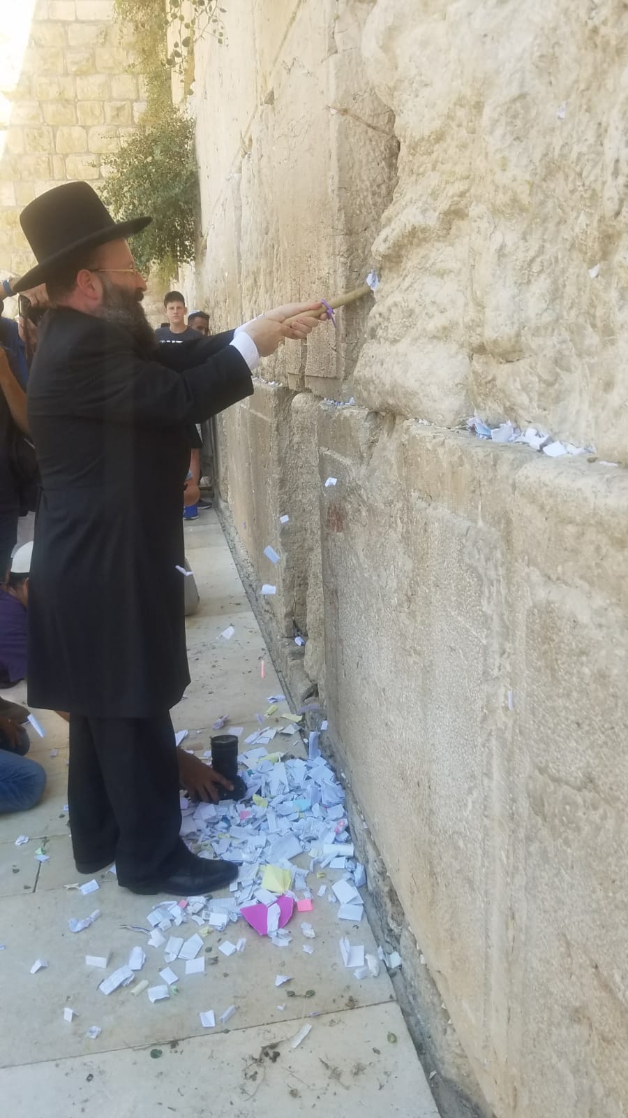 לאחר הנפילה: אבני הכותל המערבי נבדקות