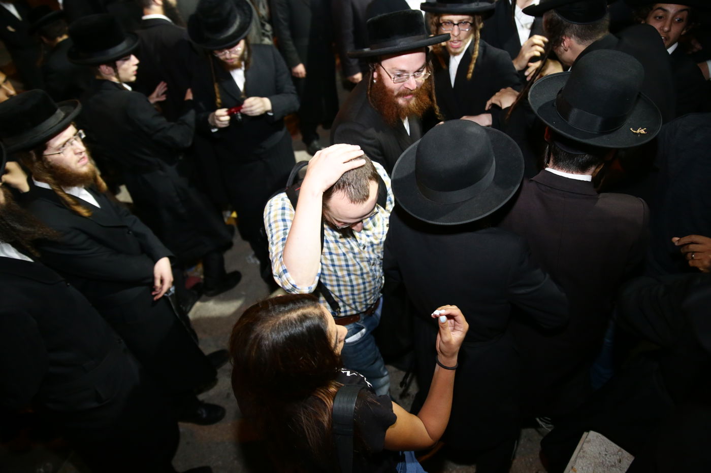 כך התפזרו המפגינים מול 'יריד התעסוקה' לחרדים