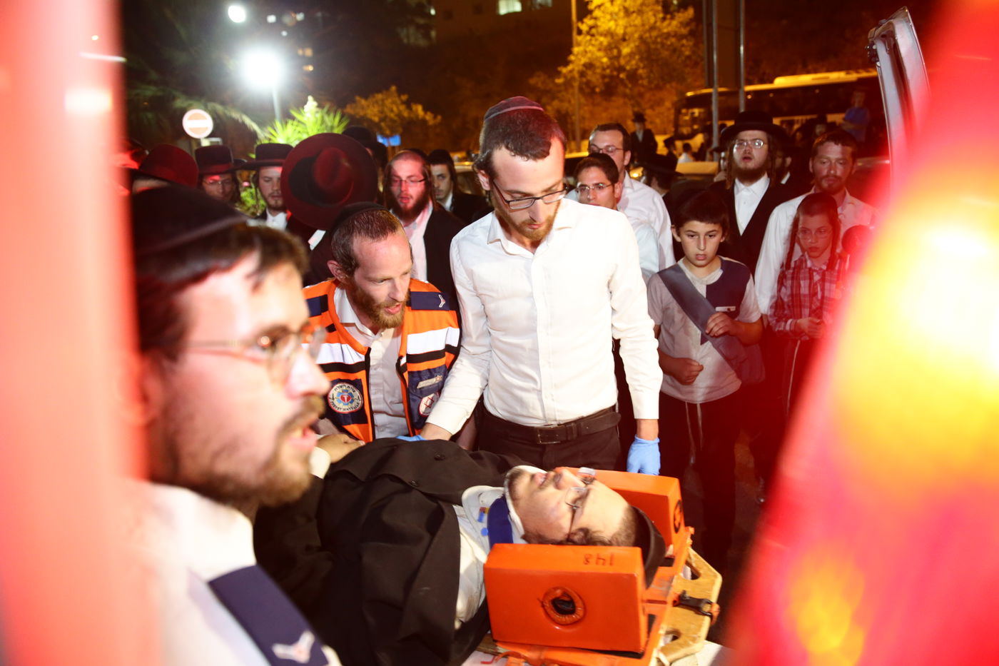 כך התפזרו המפגינים מול 'יריד התעסוקה' לחרדים