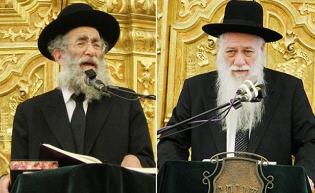 הרב כהנמן והרב מרקוביץ'