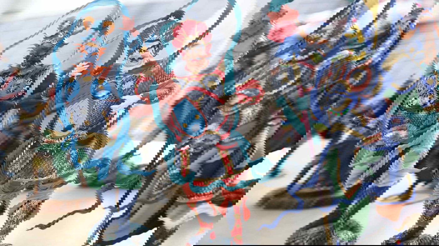 השימוש המרהיב של האמן הסיני ב..בצק