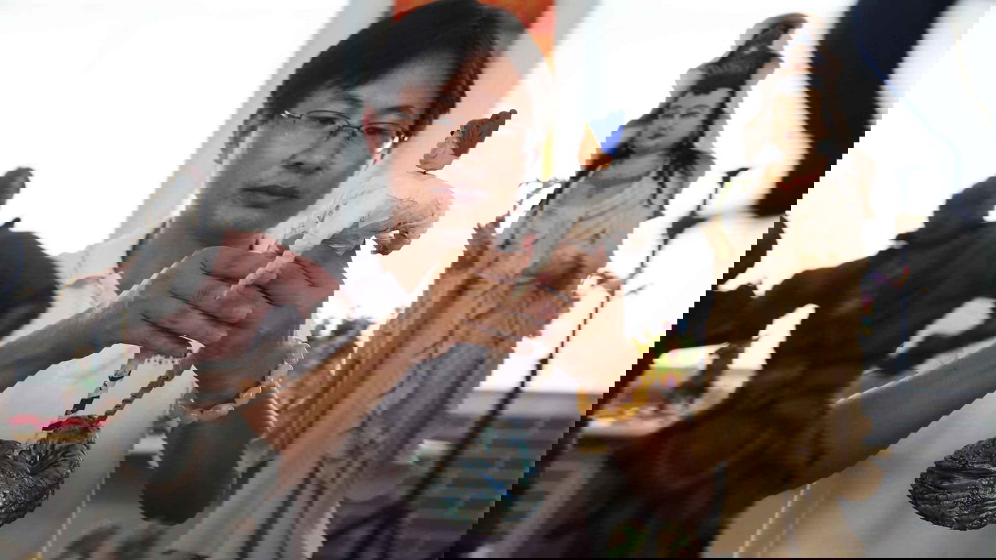 השימוש המרהיב של האמן הסיני ב..בצק