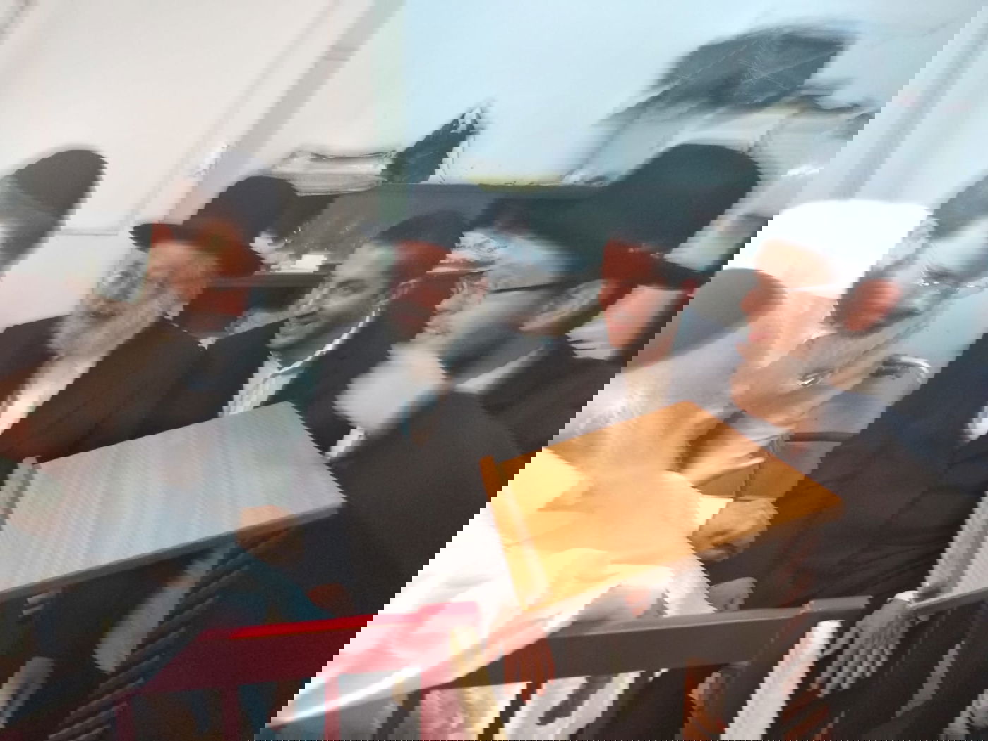 החזן הראשי הגיע להתברך בבית שר התורה