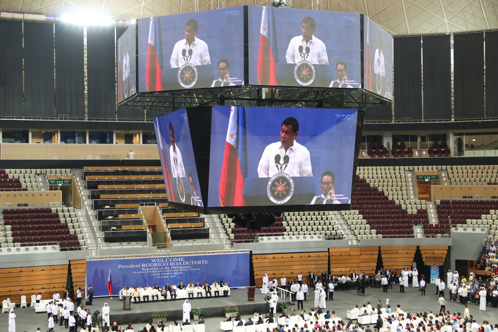 דוטרטה בנאום