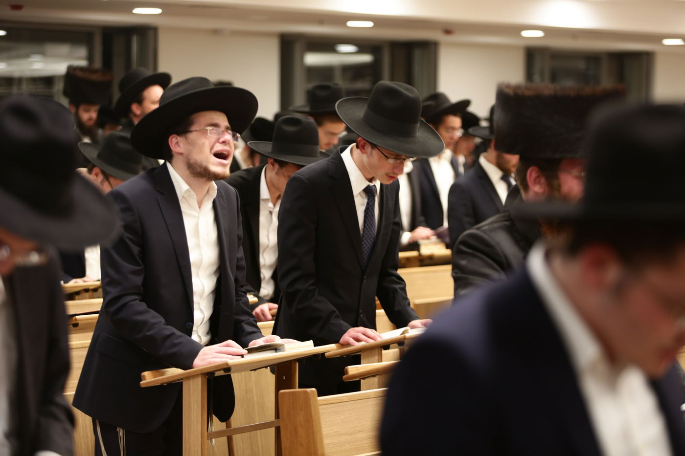 הסליחות הראשונות בישיבת קמניץ • גלריה