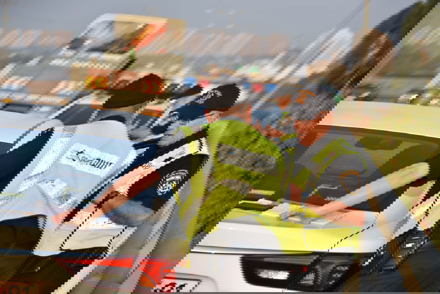 המשטרה ערכה מבצע אכיפה בכביש 6. צפו