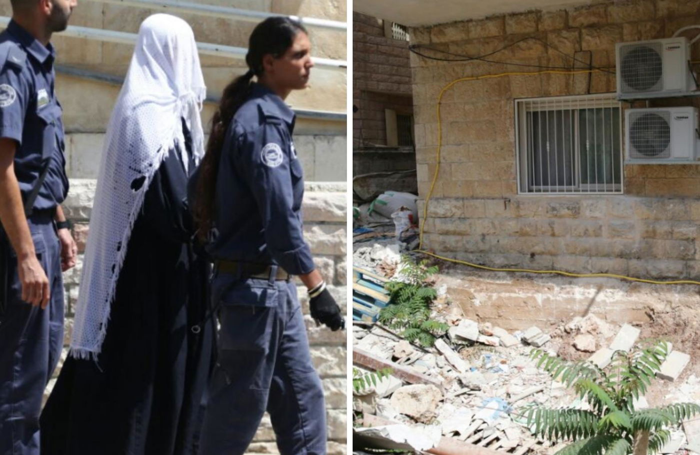 הבית בו אותרו הנשים והאם העצורה