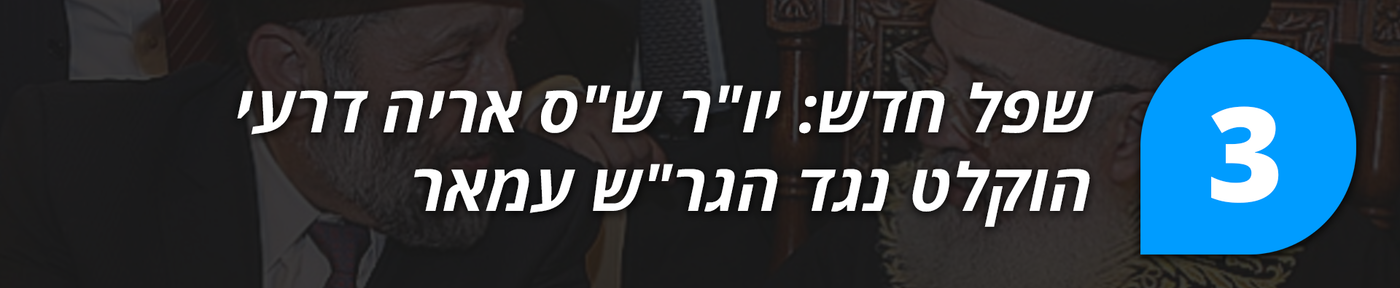 הכתבות המטוקבקות ביותר בשנת תשע"ח