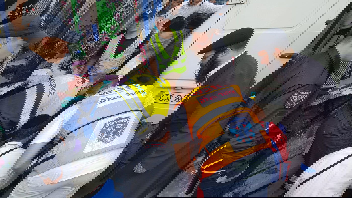 ילד כבן 10 נפצע קל בתאונת דרכים באומן