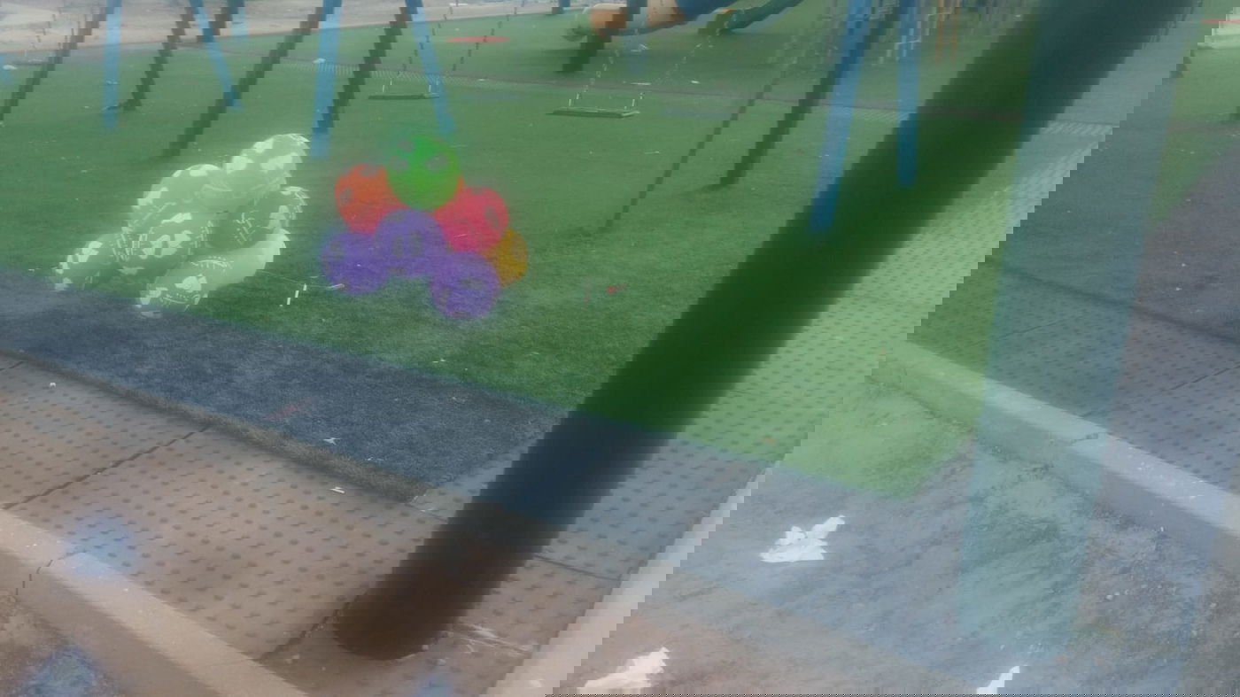 נס בקרית גת: בלון חבלה צנח ליד גן הילדים