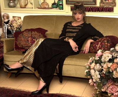 שמלת גלביה. נפרטיטי