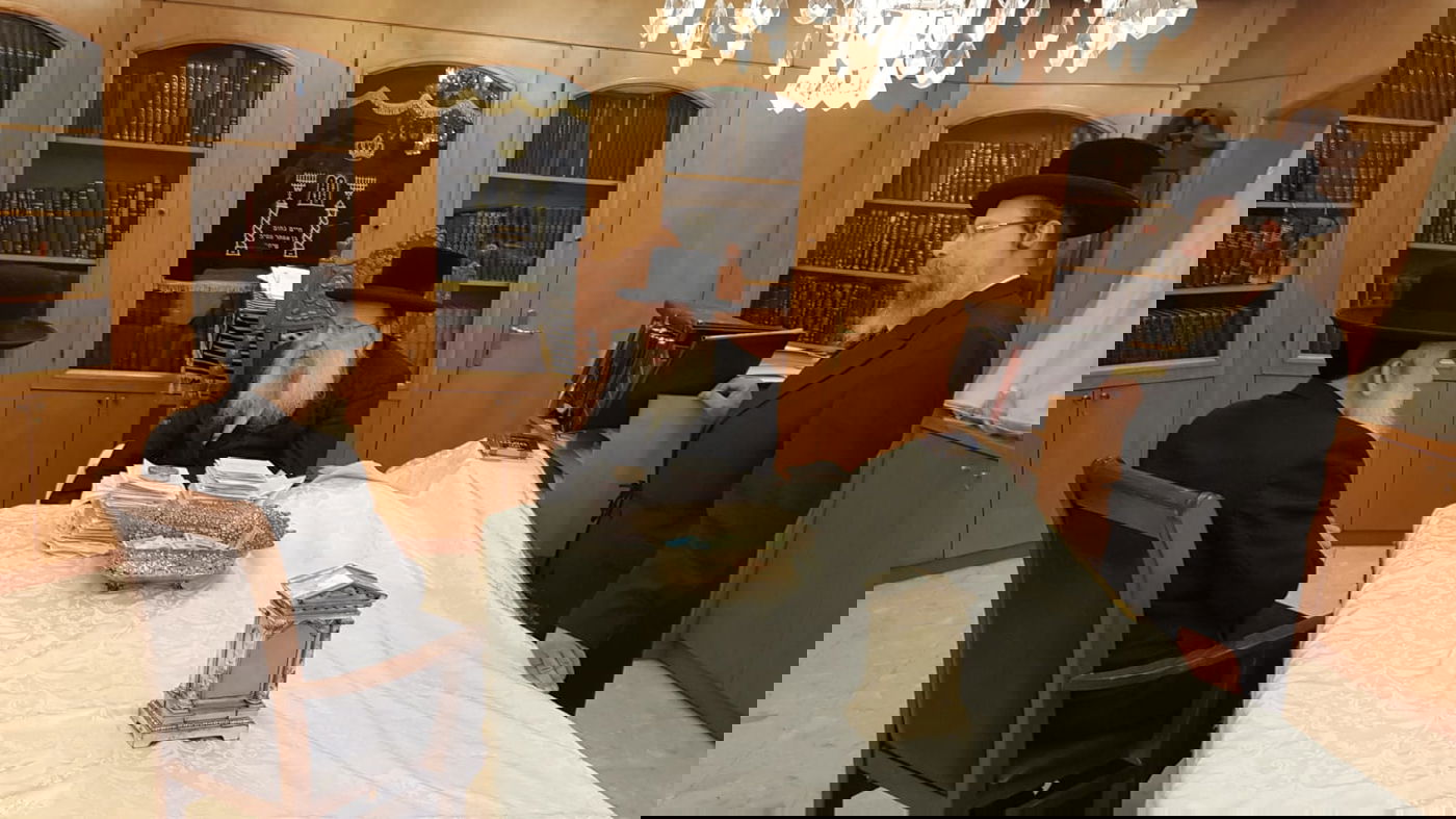 זייברט אצל האדמו"ר מנדבורנא