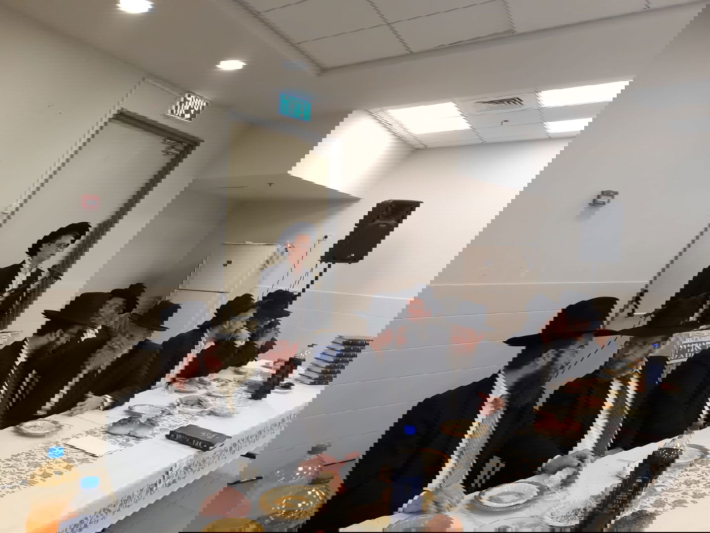 ב'ראדין' סיימו מסכת מכות בערב יום כיפור