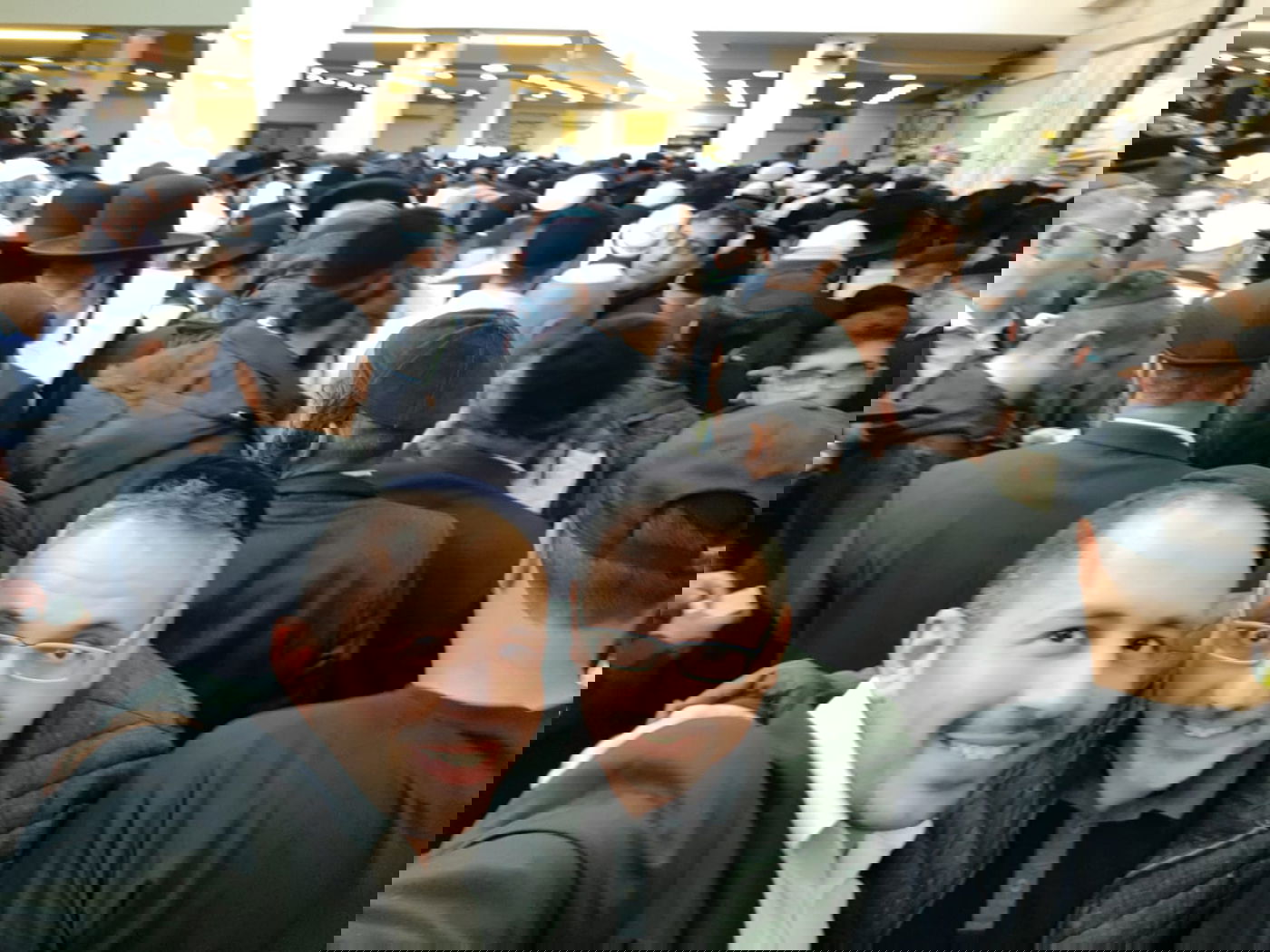 הסטודנטים החרדים השקיעו והדיקן נסע איתם לאומן