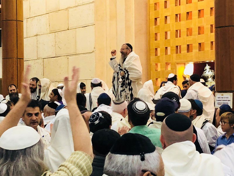 ערב ומוצאי יום הכיפורים במוסקבה. צפו