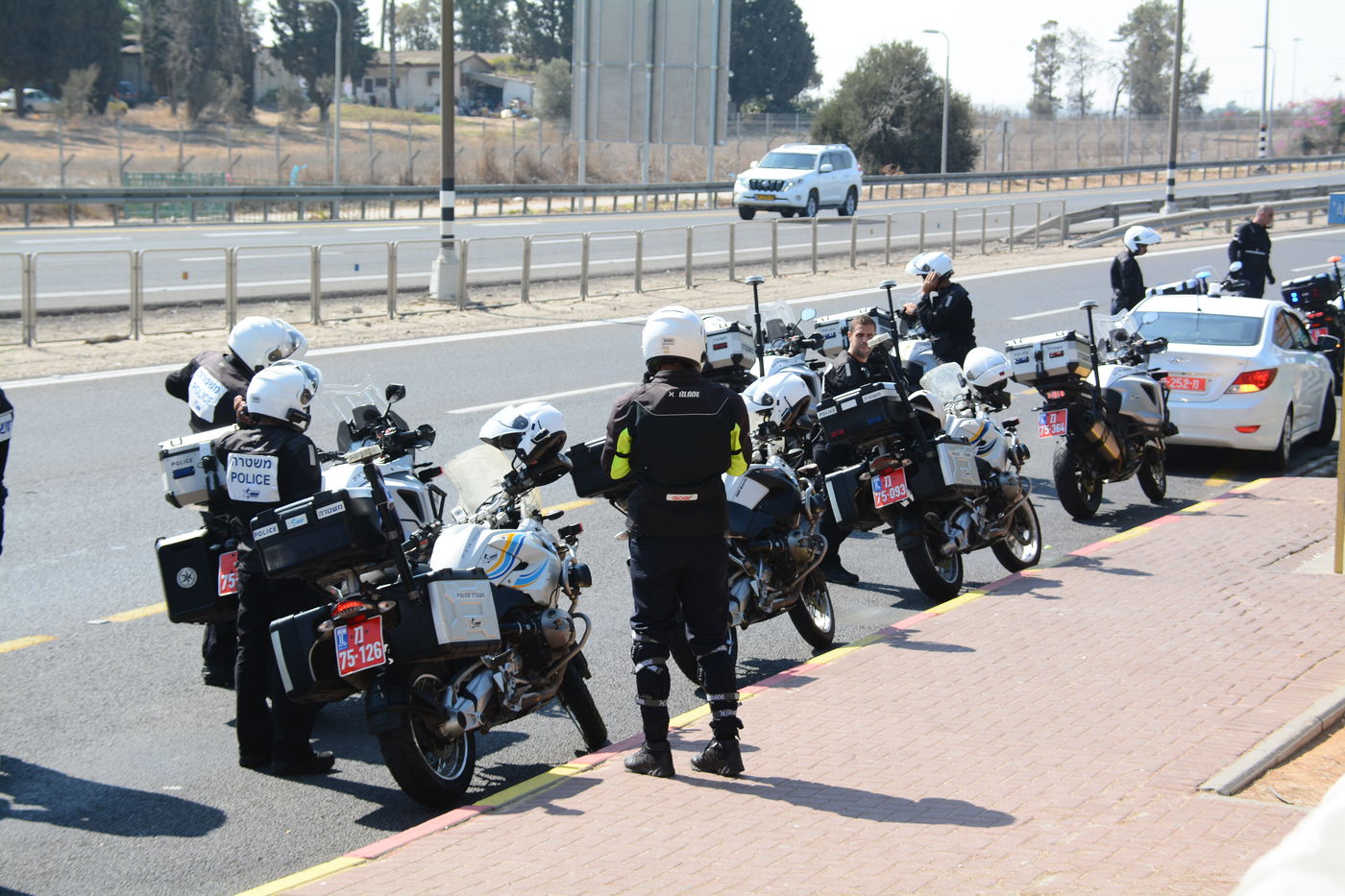 המפכ"ל אלשיך הצטרף לשוטרי התנועה. צפו