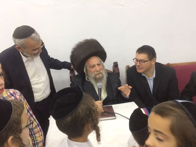 האדמו"ר מערלוי הודיע: תומך במועמד הליכוד