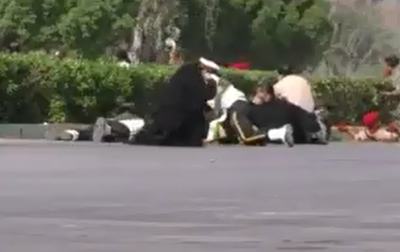 תיעוד: הרגעים הראשונים של הפיגוע באיראן