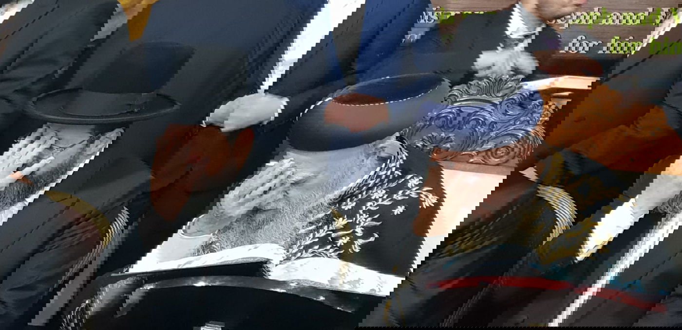 חג הסוכות במעונו של זקן הראשונים לציון