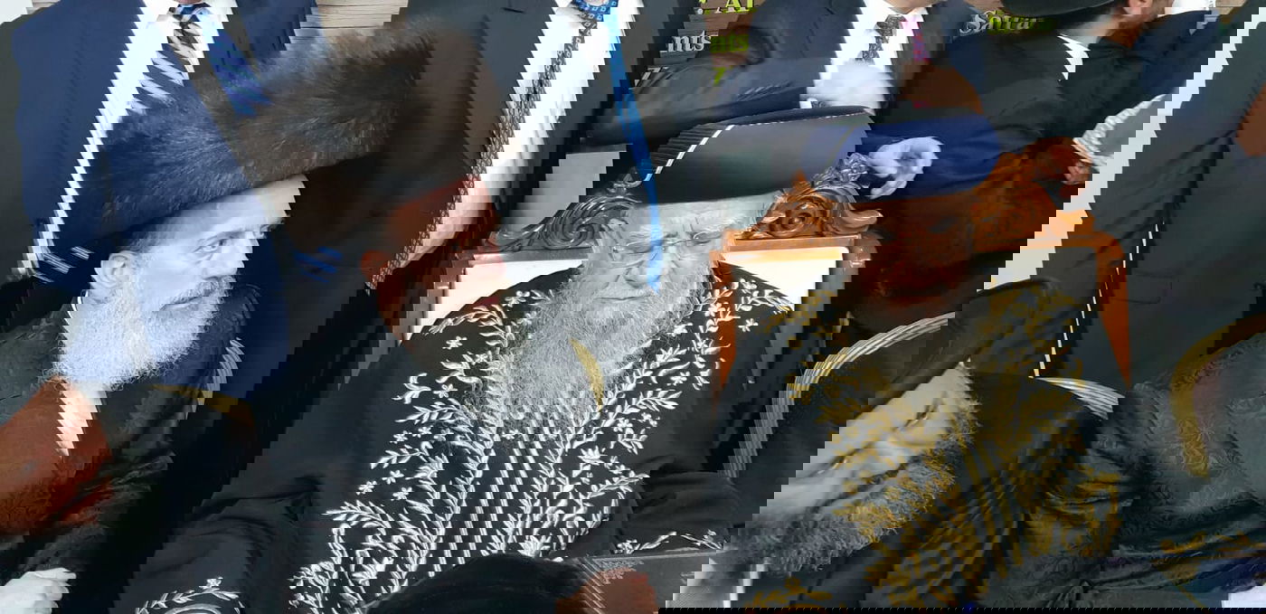 חג הסוכות במעונו של זקן הראשונים לציון