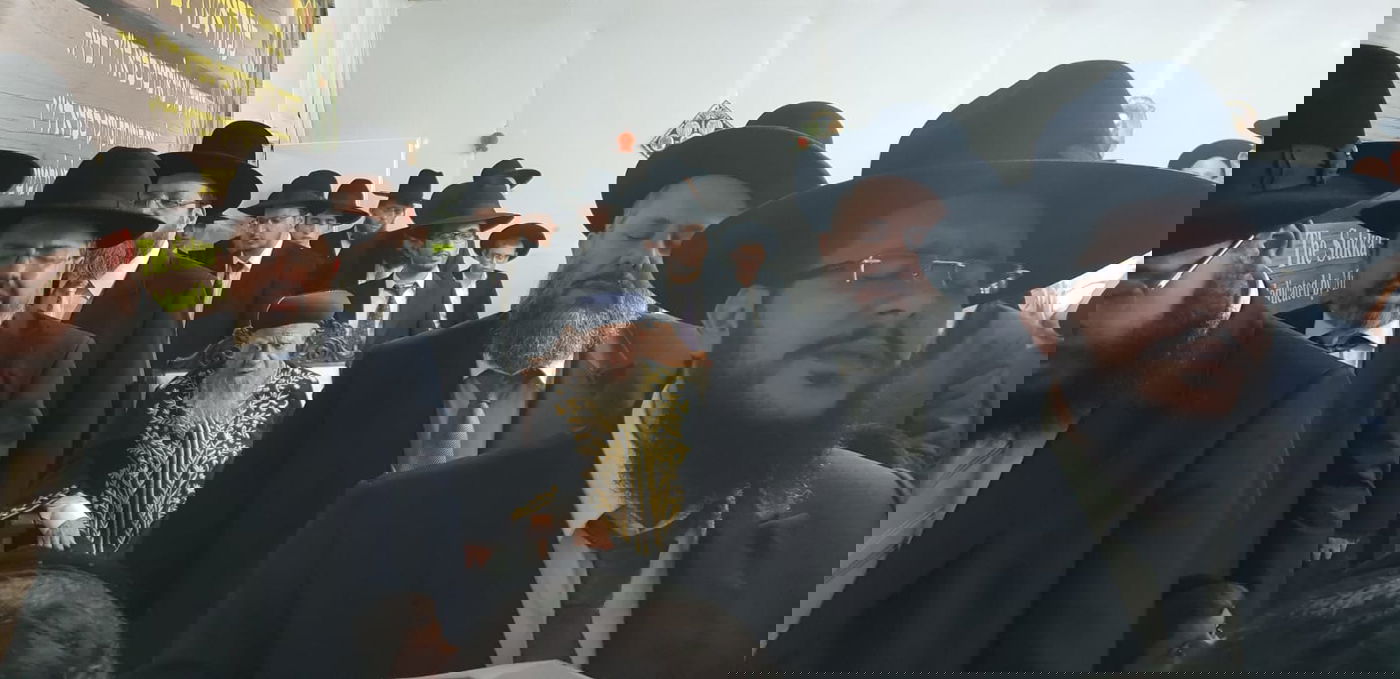 חג הסוכות במעונו של זקן הראשונים לציון