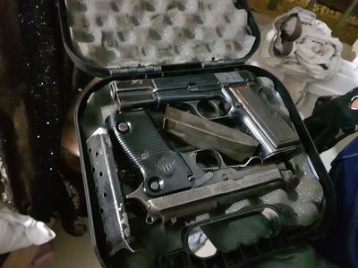 אקדחים שנתפסו