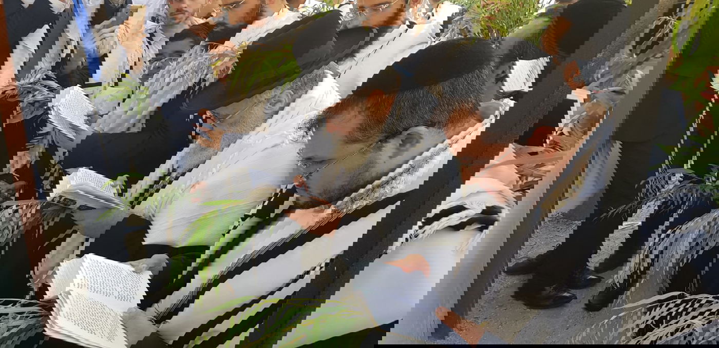 תיעוד: הושענא רבא במעונם של הראשונים לציון