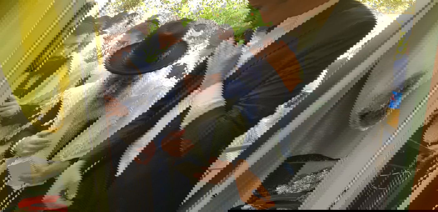 תיעוד: הושענא רבא במעונם של הראשונים לציון