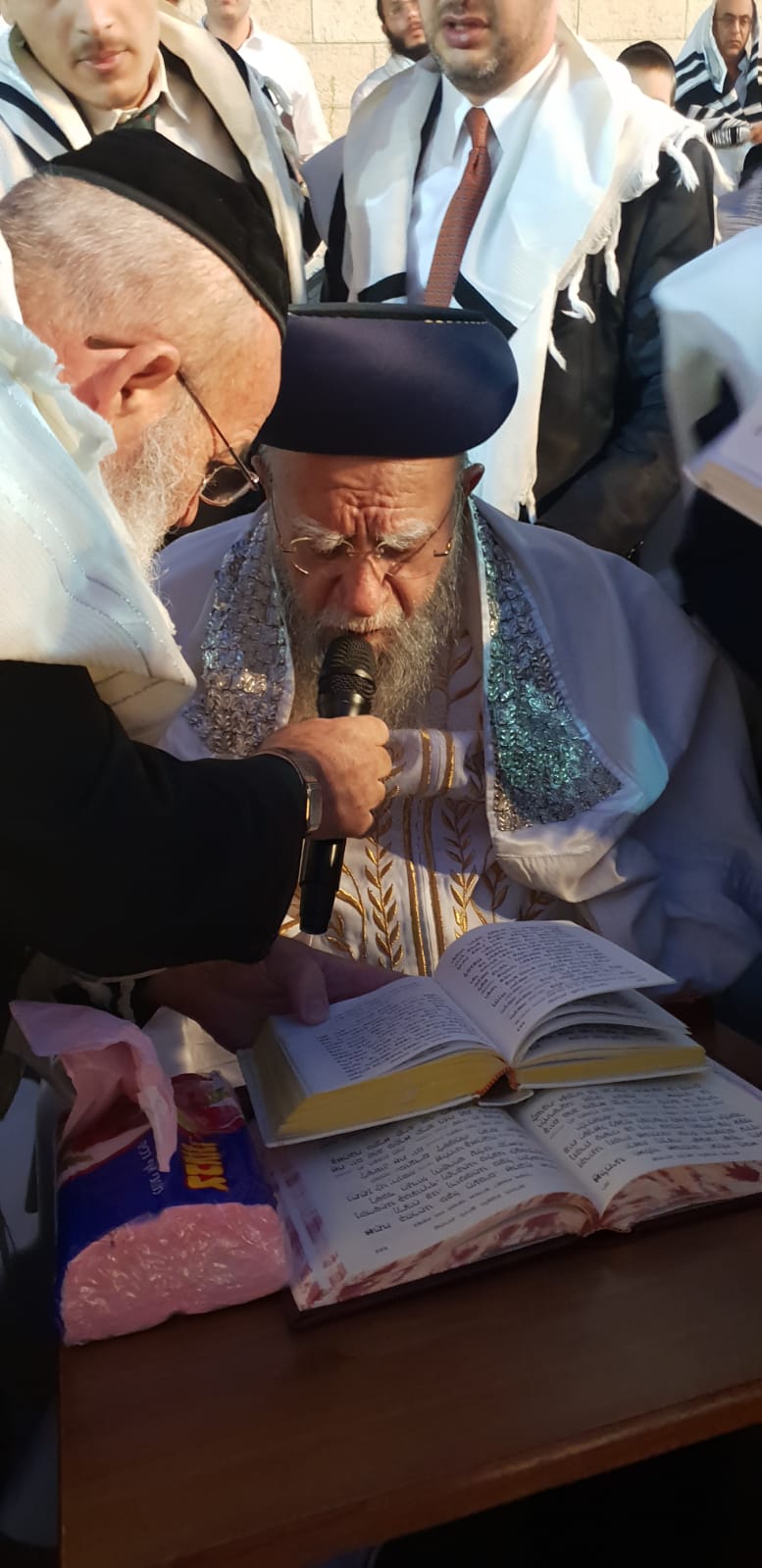 תיעוד: הושענא רבא במעונם של הראשונים לציון