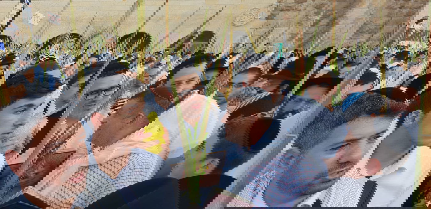 תיעוד: הושענא רבא במעונם של הראשונים לציון