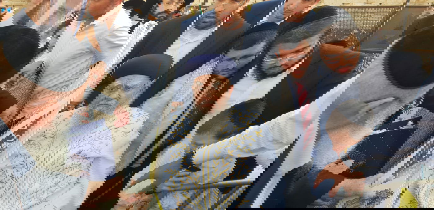 תיעוד: הושענא רבא במעונם של הראשונים לציון