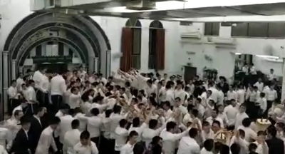 תיעוד סוחף: הקפות שניות ב"בית מתתיהו"