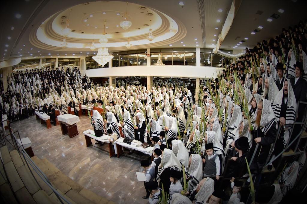 תיעוד מסכם: רגעי השמחה בסוכות בויז'ניץ