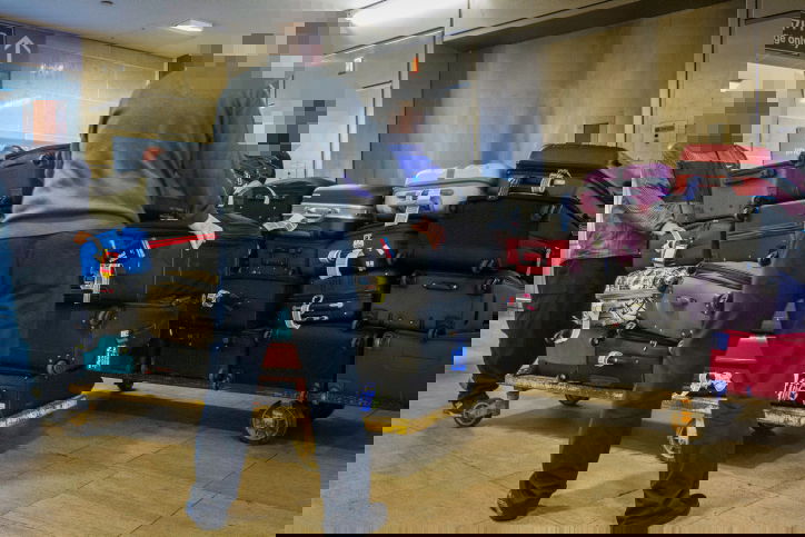 מזוודות בנתב"ג. אילוסטרציה