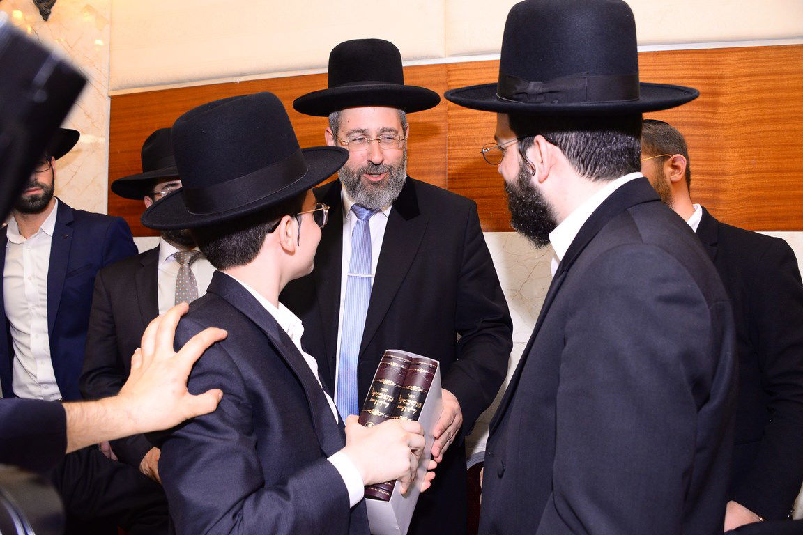 תיעוד ענק: שמחת בר המצווה לנין שר התורה