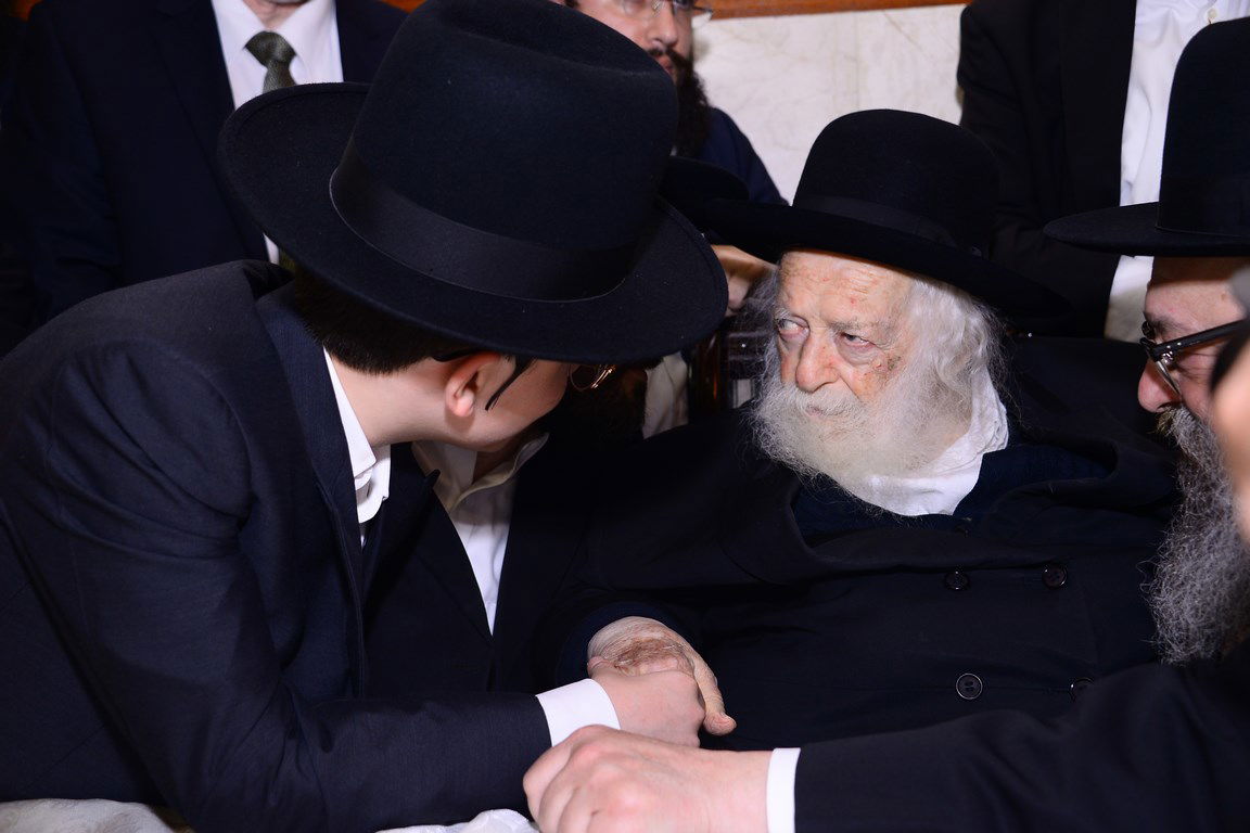 תיעוד ענק: שמחת בר המצווה לנין שר התורה